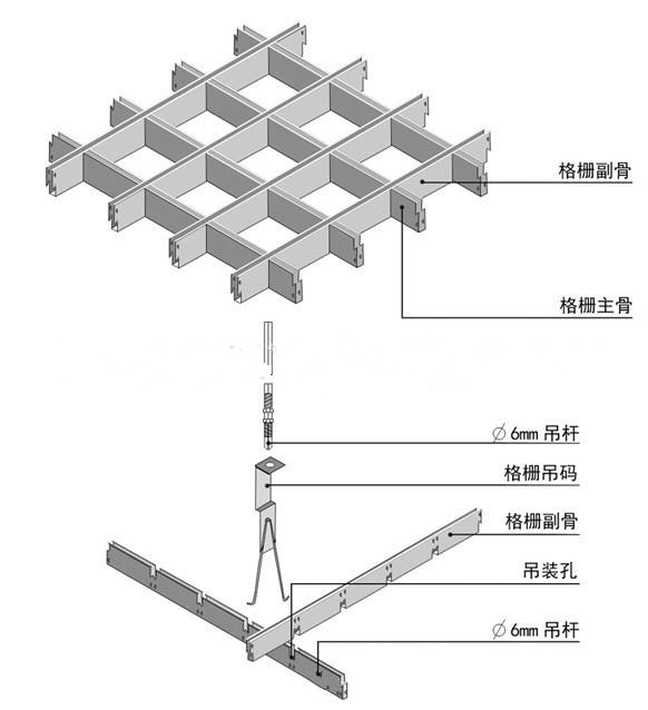 铝格栅