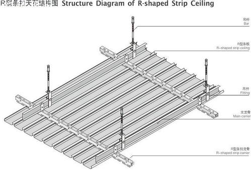 R型条扣安装图