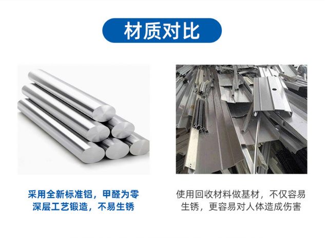材质对比-纳美金属 材质对比-纳美金属